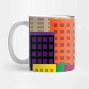 City day landscape Mug